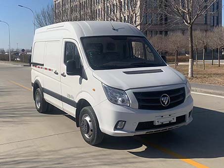 福田牌BJ5048XXY-A6廂式運(yùn)輸車公告圖片