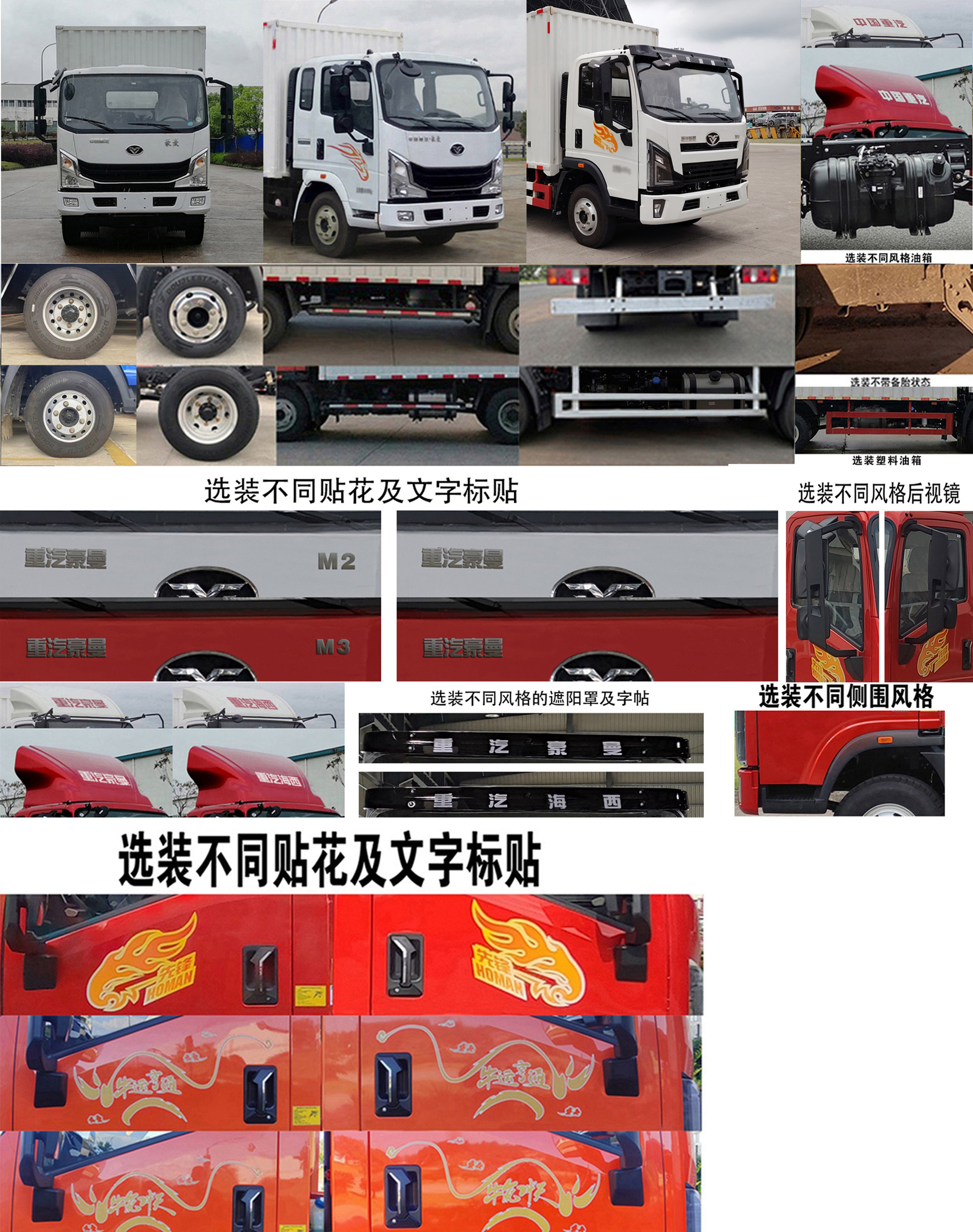 豪曼牌ZZ5048XXYF17FB6廂式運輸車公告圖片