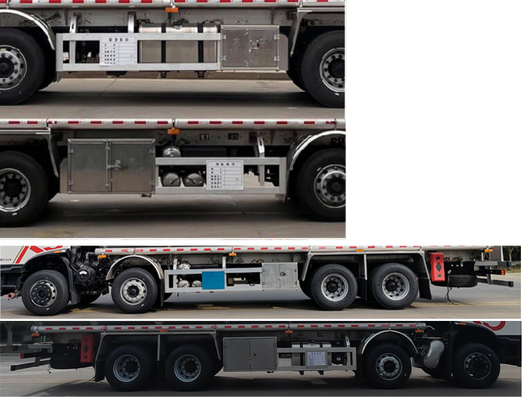 專威牌HTW5321GYYLEC6鋁合金運油車公告圖片