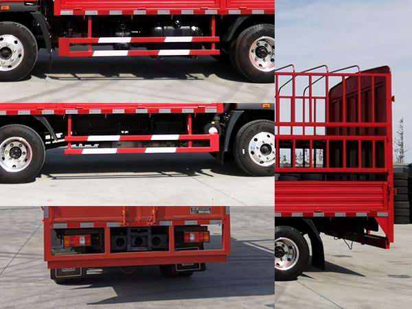 豪曼牌ZZ5048CCYF17FB0倉柵式運輸車公告圖片