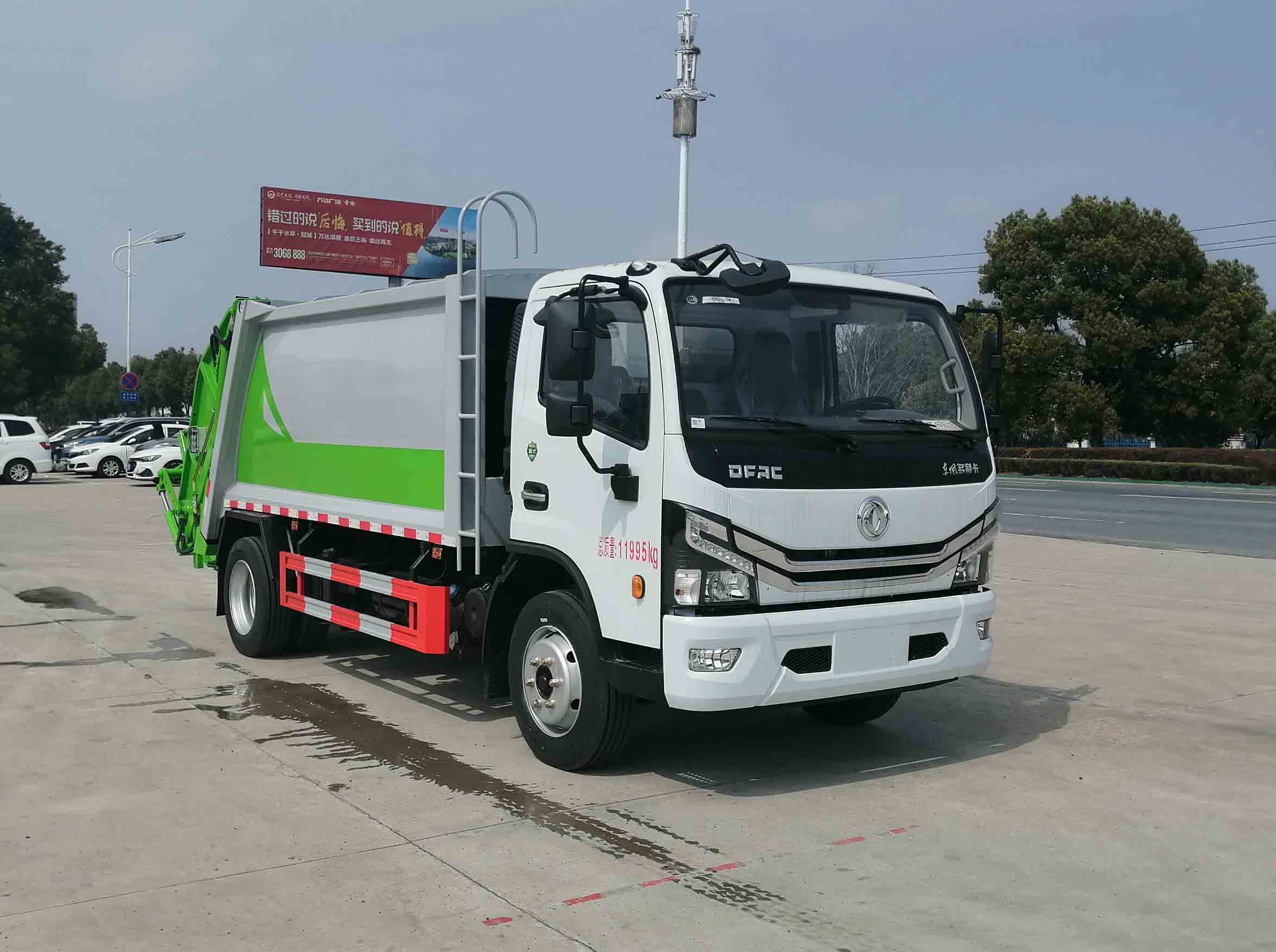 華威馳樂牌SGZ5120ZYSEQ6壓縮式垃圾車公告圖片