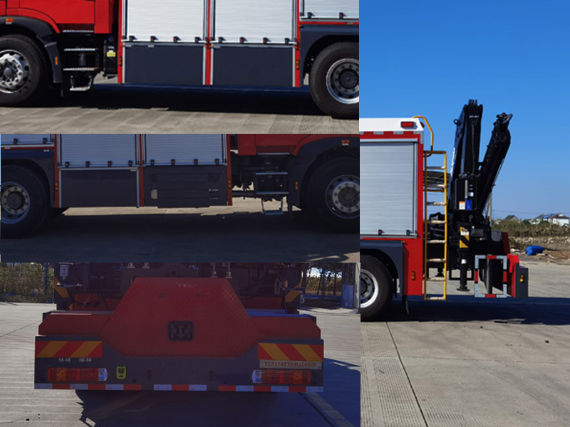 禹都牌YL5170TXFHJ100/H化學(xué)救援消防車公告圖片