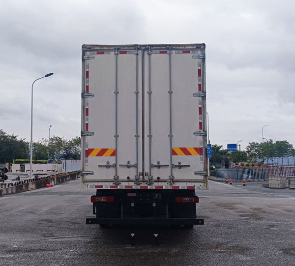 紅巖牌CQ5181XXYBEVSQ41H純電動廂式運輸車公告圖片