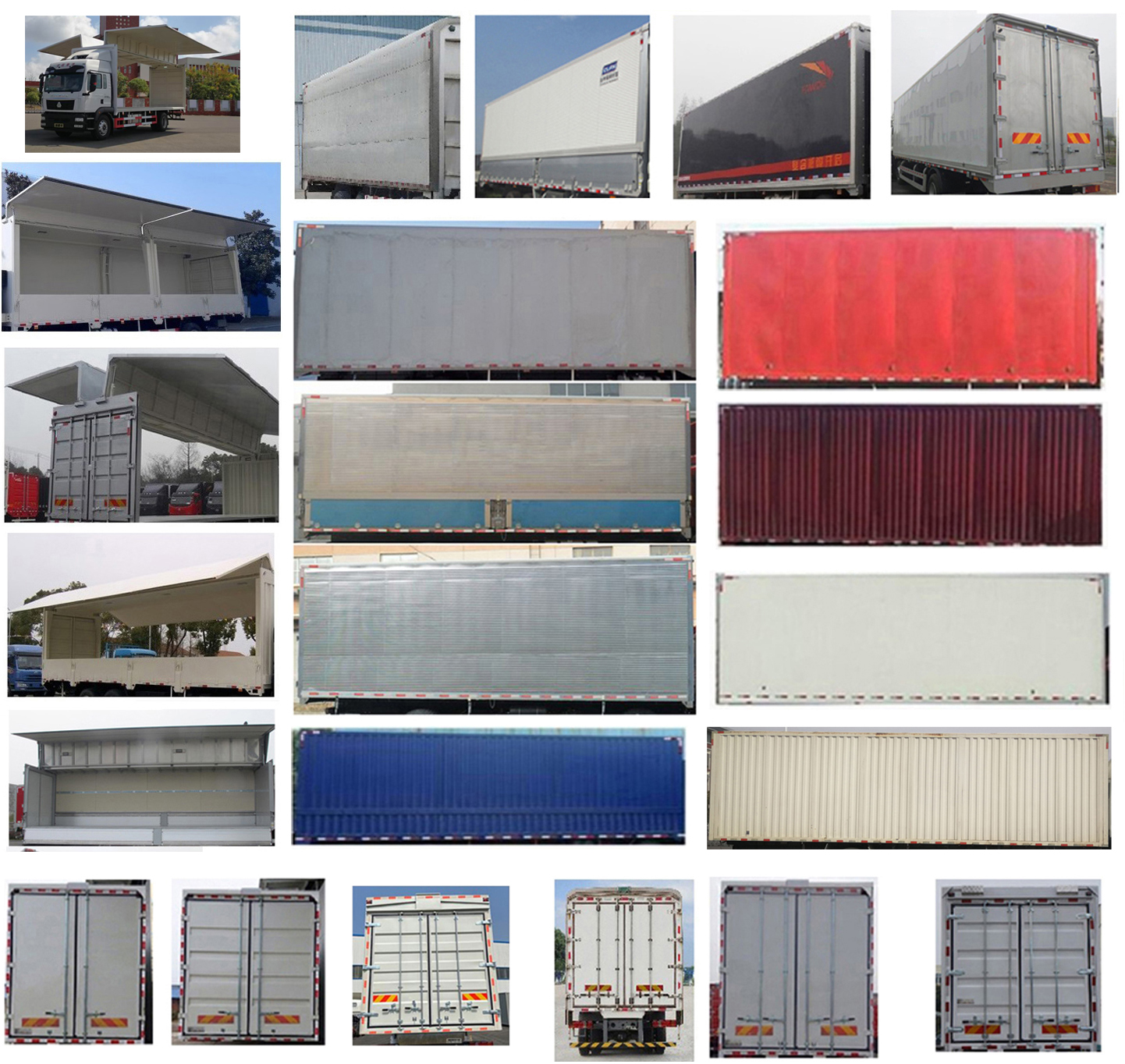 汕德卡牌ZZ5186XYKK501GF1B1翼開啟廂式車公告圖片