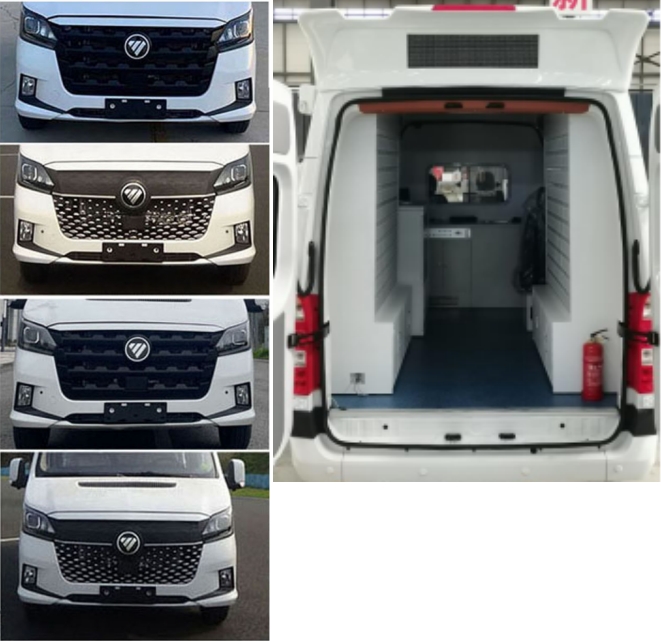 中衛(wèi)誠信牌AZW5041XYL體檢醫(yī)療車公告圖片