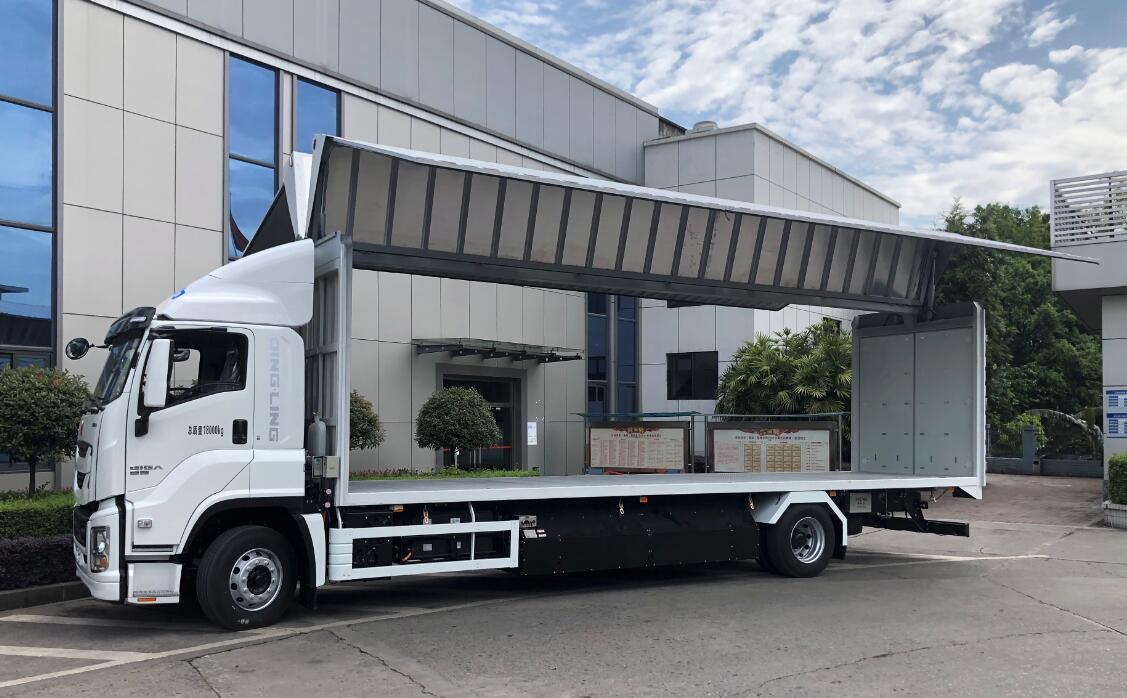 慶鈴牌(繁體)牌QL5180XYKFCEVEXWH燃料電池翼開啟廂式車公告圖片