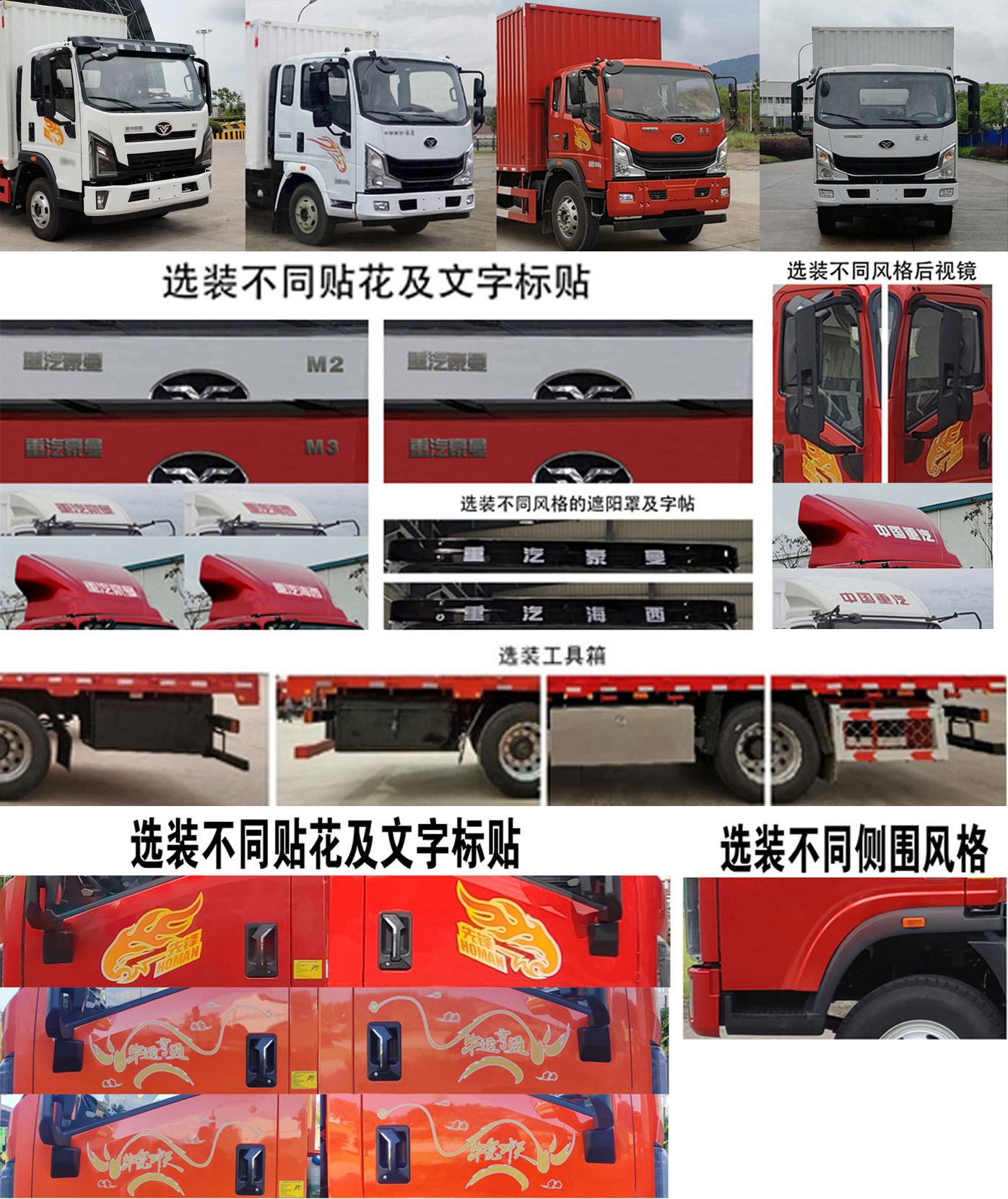 豪曼牌ZZ5188XXYG17FB2廂式運(yùn)輸車(chē)公告圖片