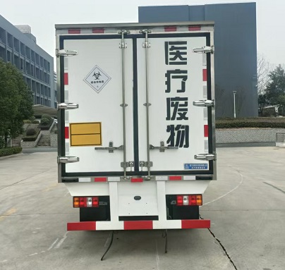 程力威牌CLW5044XYYJ6醫(yī)療廢物轉運車公告圖片