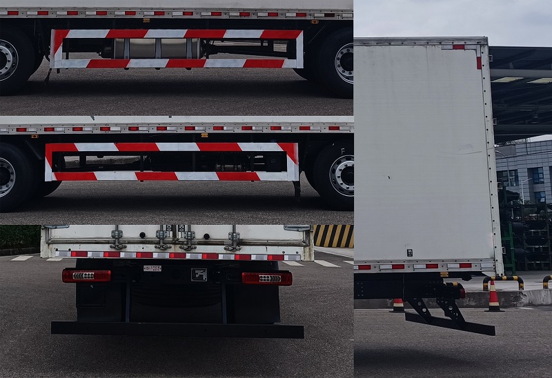 紅巖牌CQ5257XXYEY06523J廂式運輸車公告圖片