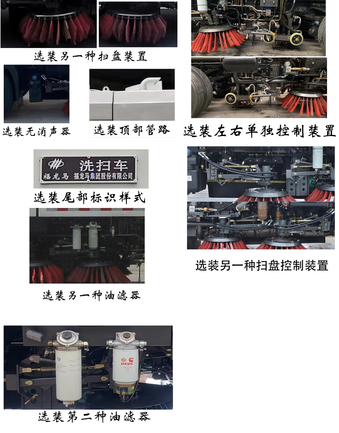 福龍馬牌FLM5183TXSDF6S洗掃車公告圖片