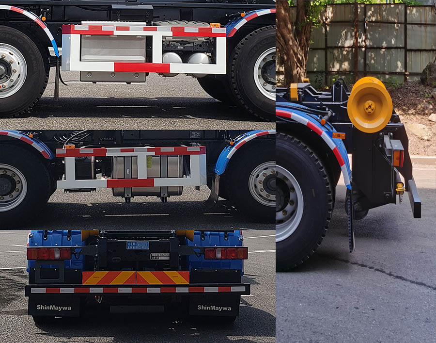 山花牌JHA5315ZXXZZE6車廂可卸式垃圾車公告圖片