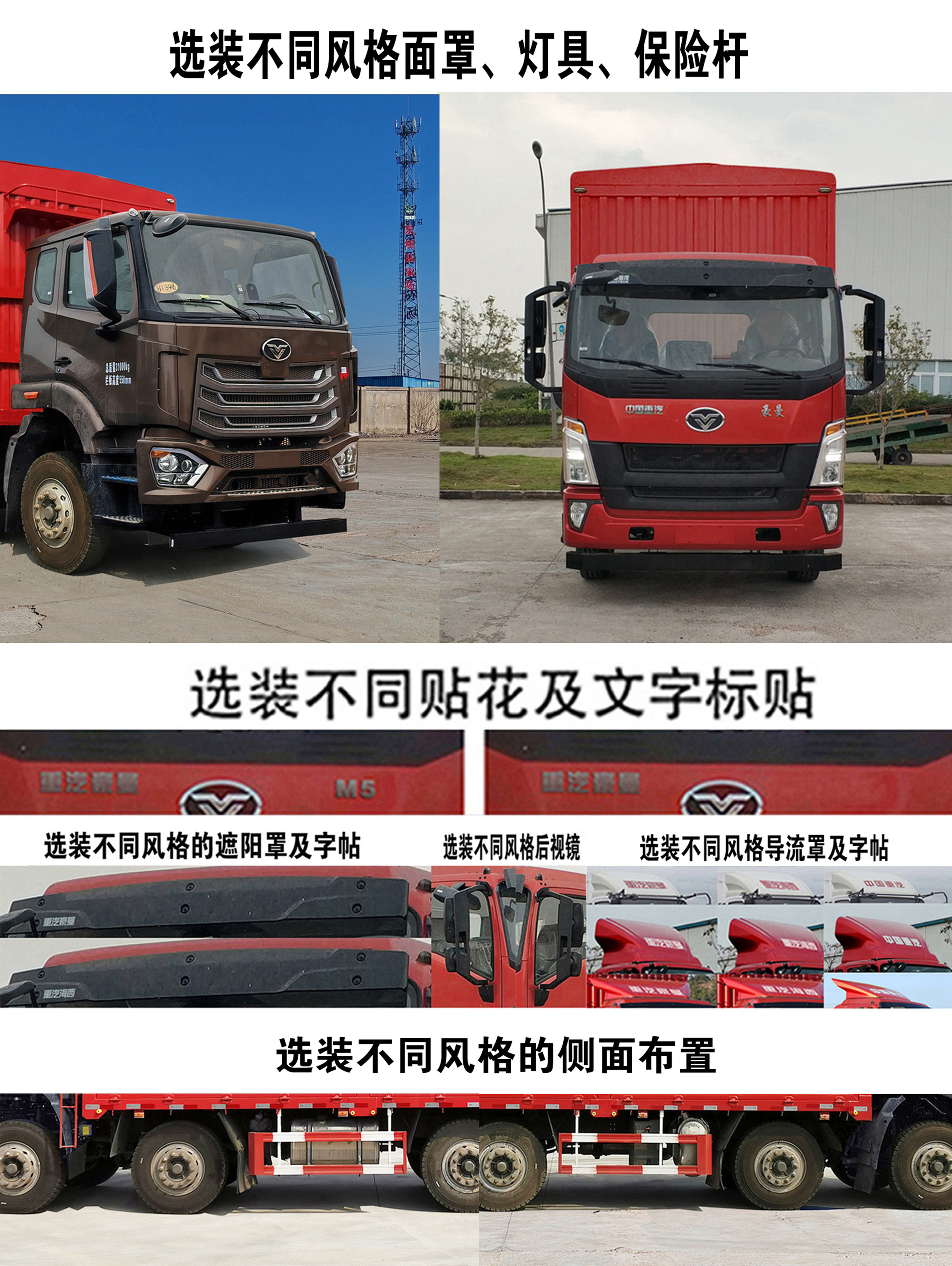 豪曼牌ZZ5318CCYKM0FB1倉柵式運輸車公告圖片