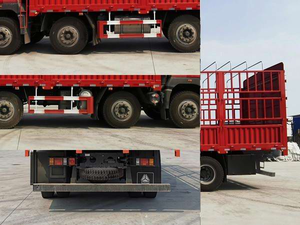 豪曼牌ZZ5318CCYKM0FB1倉柵式運輸車公告圖片