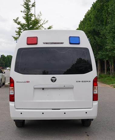 福田牌BJ5039XQC-K2囚車公告圖片