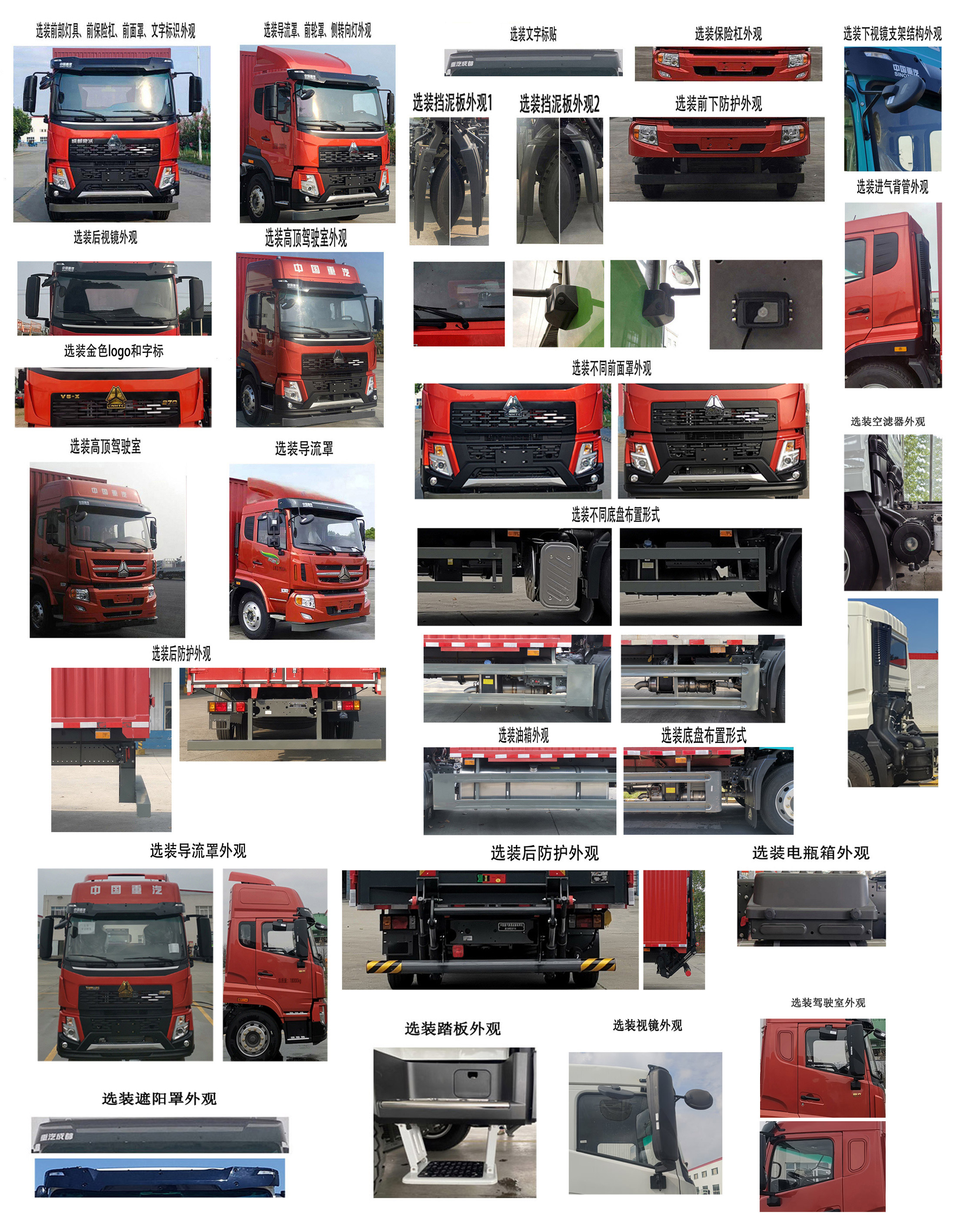 豪沃牌ZZ5184XXYN7117F11廂式運輸車公告圖片