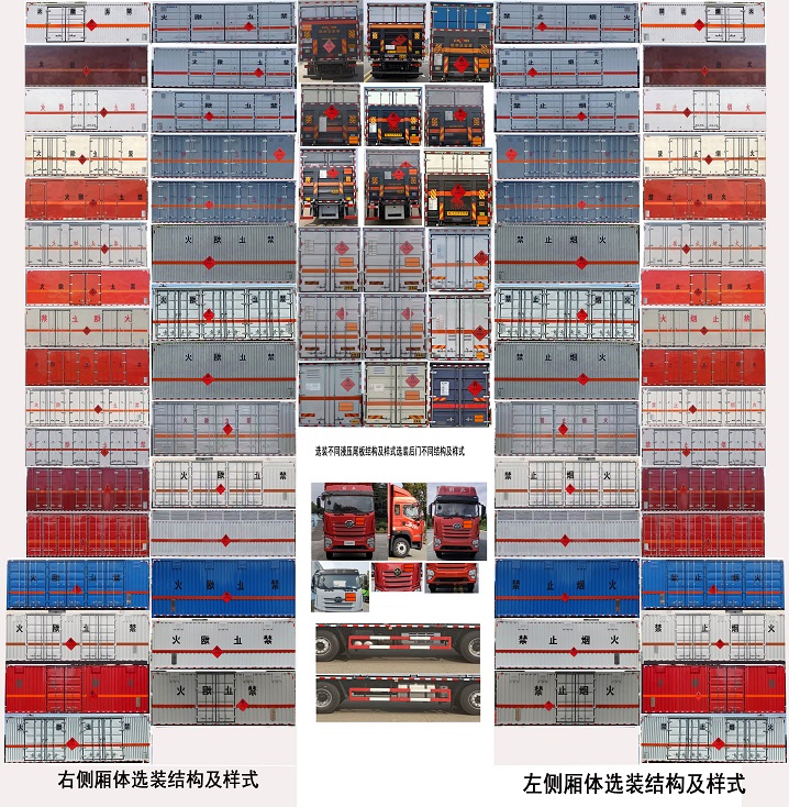 程力威牌CLW5321XRYCDP易燃液體廂式運輸車公告圖片