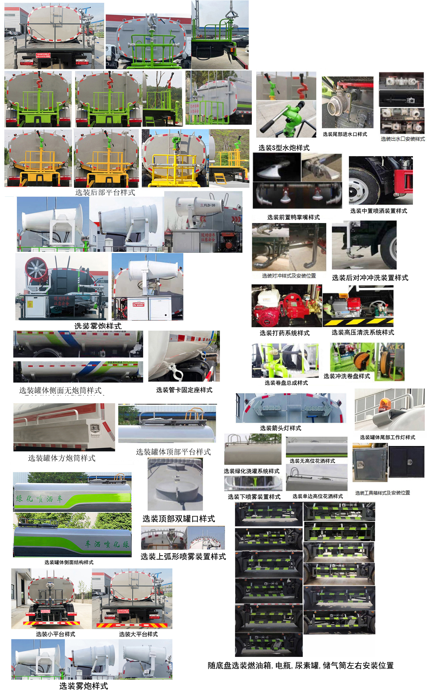 齊東方牌CLD5180GPSEQ6綠化噴灑車(chē)公告圖片