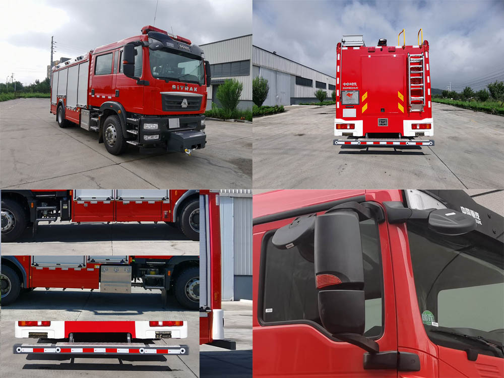 中卓時代牌ZXF5180GXFPM60/ST6泡沫消防車公告圖片