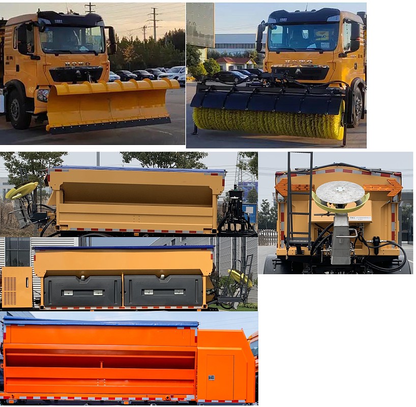 綠葉牌JYJ5187TCXEV純電動除雪車公告圖片