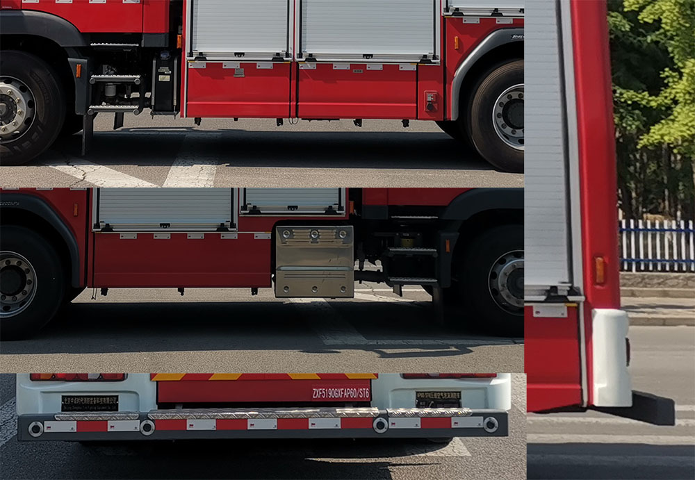 中卓時代牌ZXF5190GXFAP60/ST6壓縮空氣泡沫消防車公告圖片