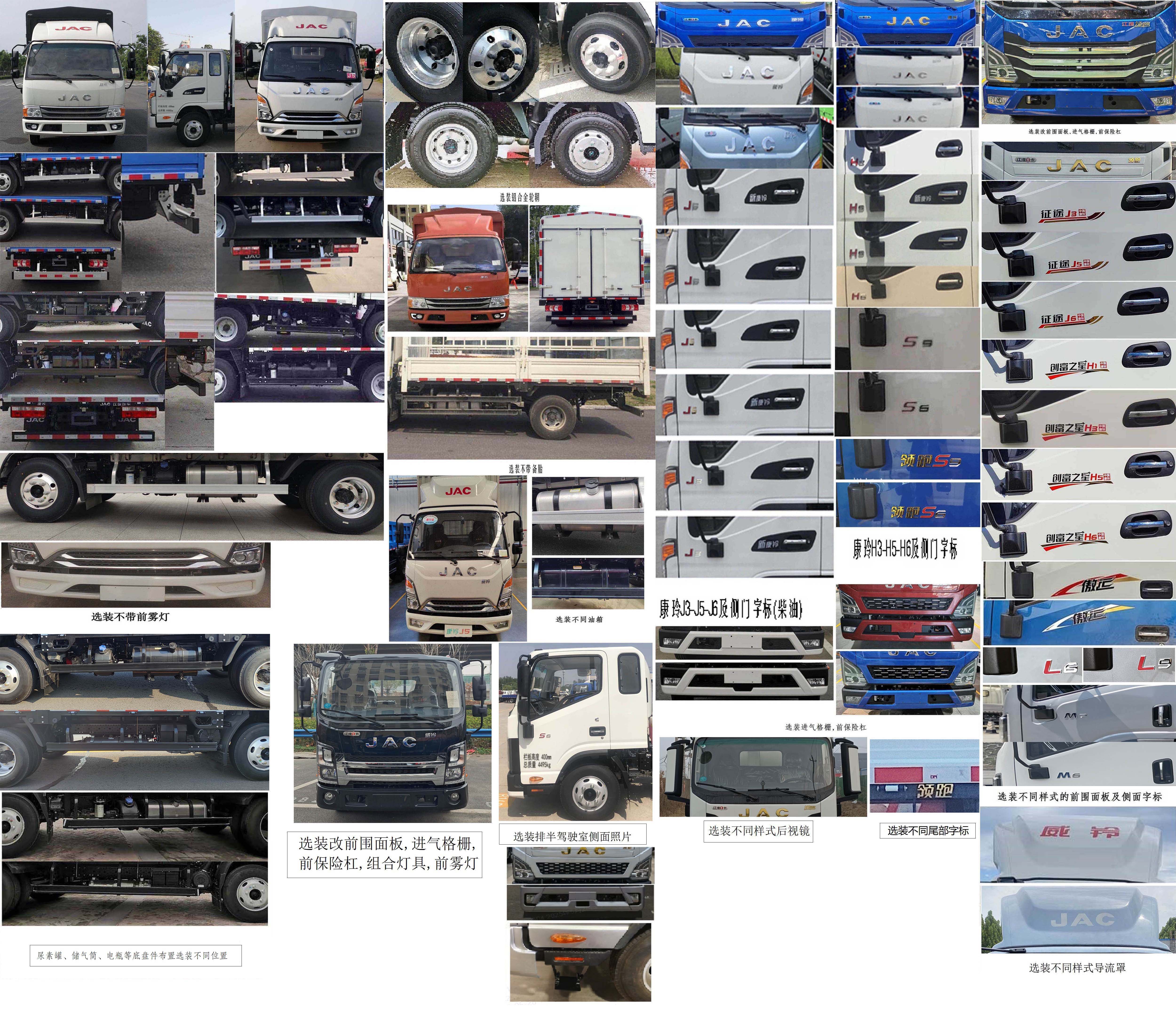 江淮牌HFC5043CCYP21K4C7S倉柵式運輸車公告圖片