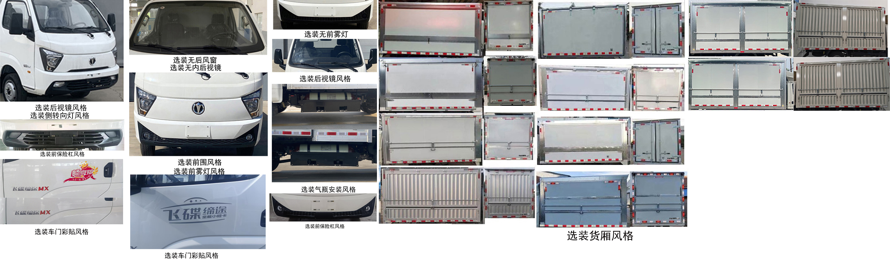 飛碟牌FD5038XYKD66K6-NG1翼開(kāi)啟廂式車公告圖片