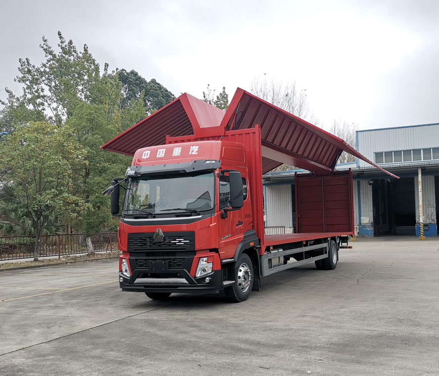 豪沃牌ZZ5184XYKN7117F11翼開(kāi)啟廂式車(chē)公告圖片