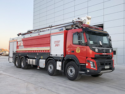 三一牌SYM5434JXFJP21舉高噴射消防車