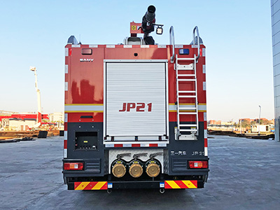 三一牌SYM5434JXFJP21舉高噴射消防車公告圖片