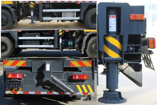 新飛工牌HFL5165JQZ汽車起重機(jī)公告圖片