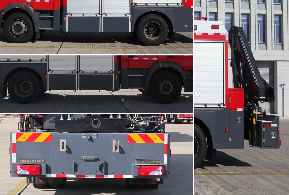 潤泰牌RT5130TXFJY160/M6搶險救援消防車公告圖片