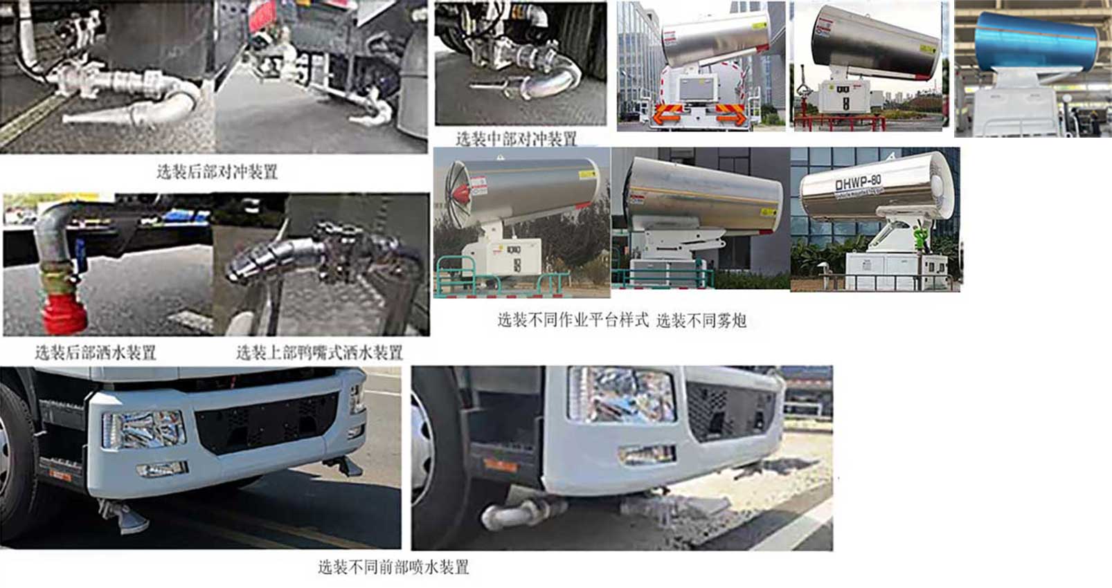 富巖汽車牌HWL5181TDYCBEV純電動多功能抑塵車公告圖片