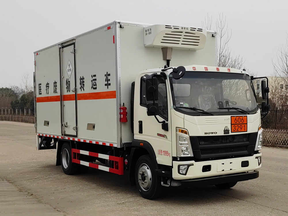 大力牌DLQ5123XYYZZ6醫(yī)療廢物轉(zhuǎn)運(yùn)車