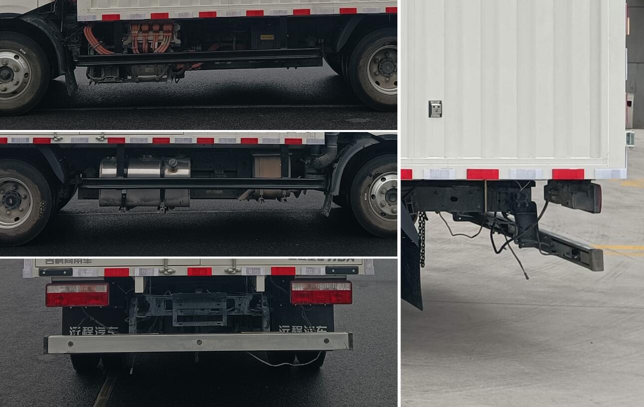 遠(yuǎn)程牌JGL5047XXYSHEVGMN1甲醇插電式增程混合動力廂式運輸車公告圖片