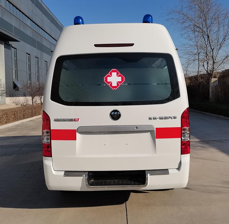 福田牌BJ5039XJH-K2救護車公告圖片