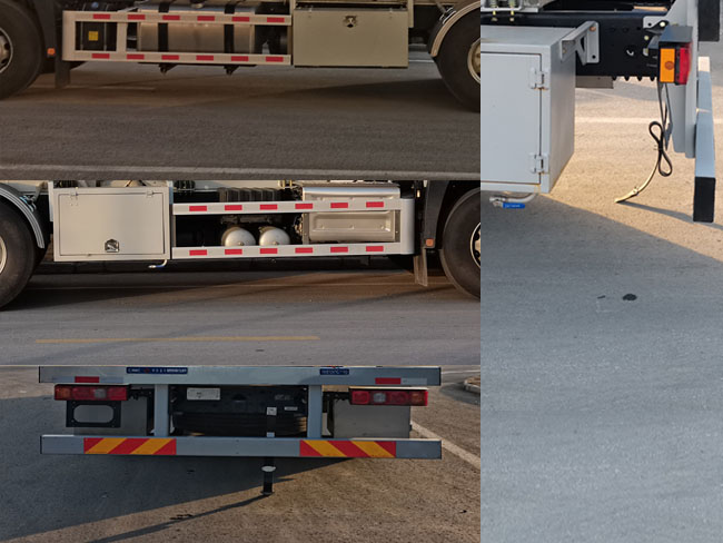 通華牌THT5267GRYSQ易燃液體罐式運(yùn)輸車公告圖片