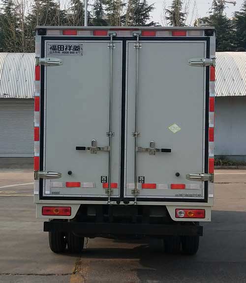 福田牌BJ5032XXY5AC6-17廂式運輸車公告圖片