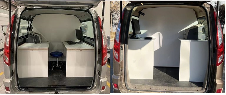 福田牌BJ5036XDW-M1流動服務車公告圖片