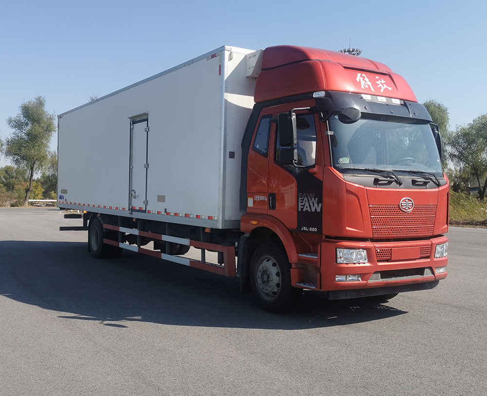 解放牌CA5181XLCP62K1L5A8E6冷藏車公告圖片