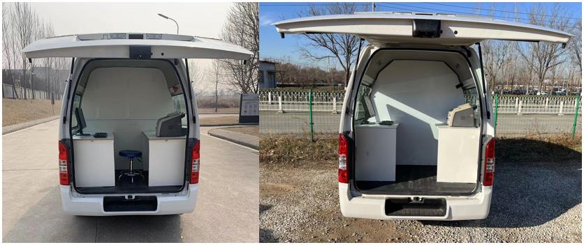 福田牌BJ5039XDW-K1流動(dòng)服務(wù)車公告圖片