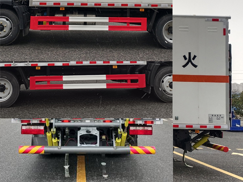 百捷牌QYY5120XQYCA6爆破器材運(yùn)輸車公告圖片