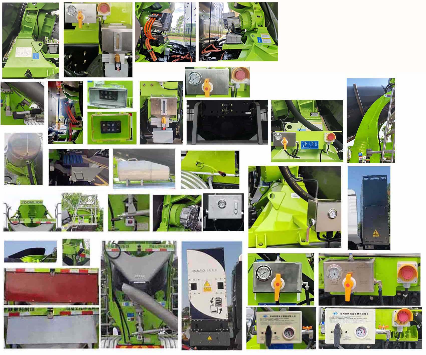 中聯(lián)牌ZLJ5313GJBLBEVH換電式純電動混凝土攪拌運輸車公告圖片