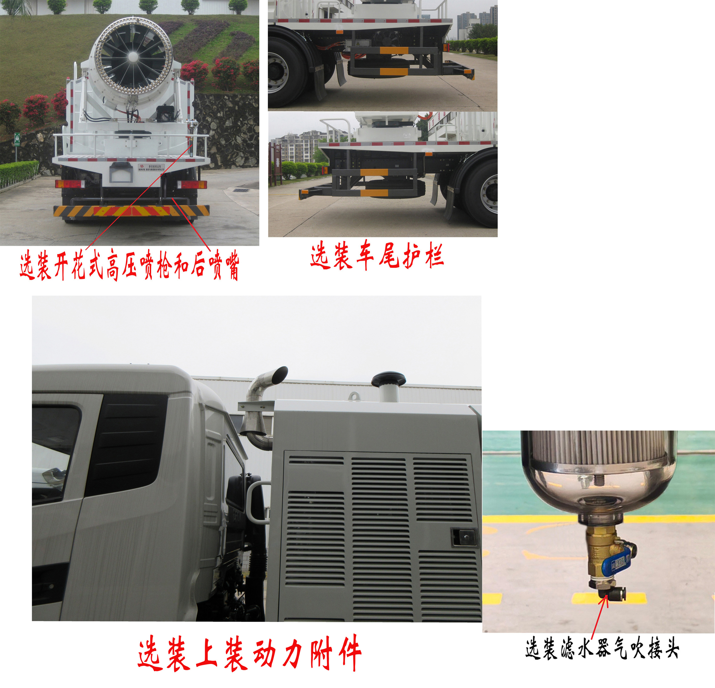 福龍馬牌FLM5253TDYDF6多功能抑塵車公告圖片