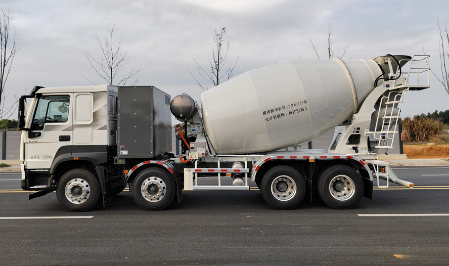 豪沃牌ZZ5312GJBV3067Z1BEV純電動(dòng)混凝土攪拌運(yùn)輸車公告圖片