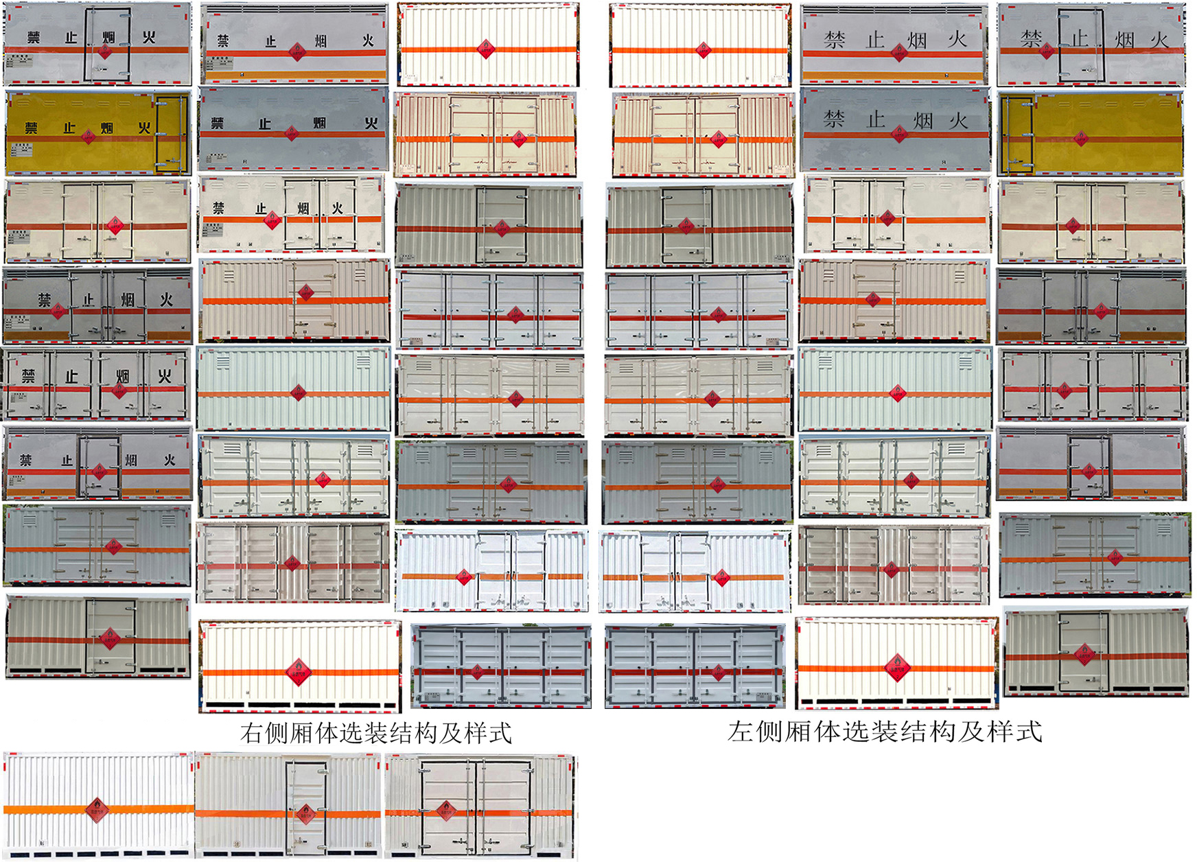楚勝牌CSC5070XRQJW6易燃氣體廂式運輸車公告圖片