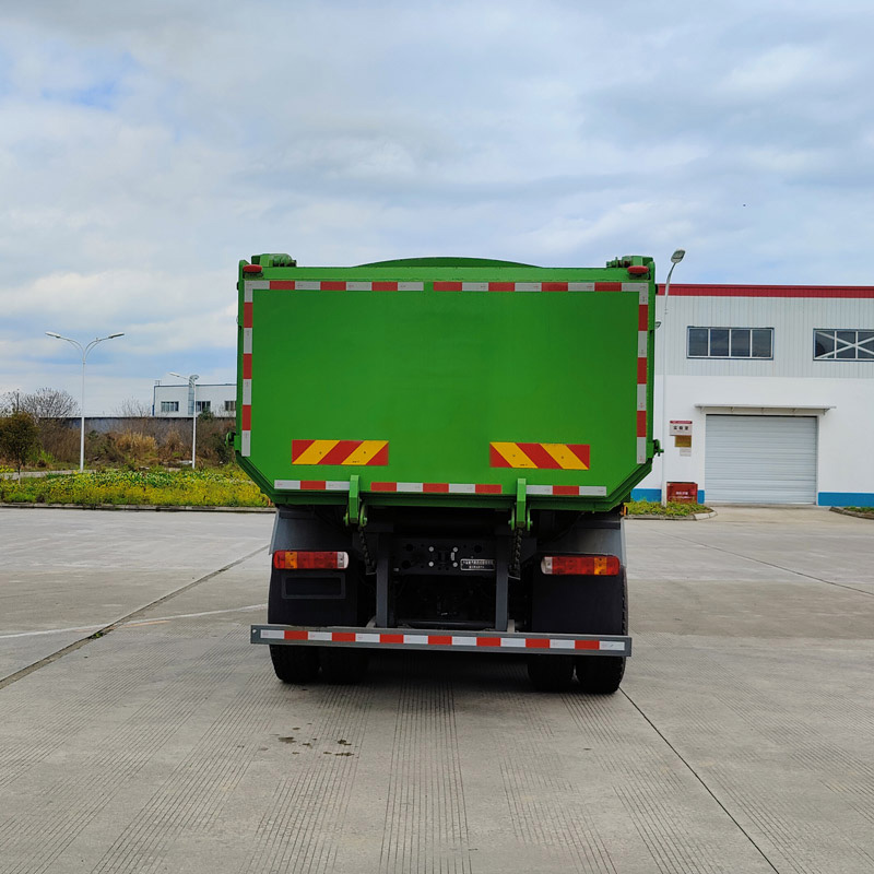 豪沃牌ZZ5314ZLJV3261Z11SEV換電式純電動(dòng)自卸式垃圾車公告圖片
