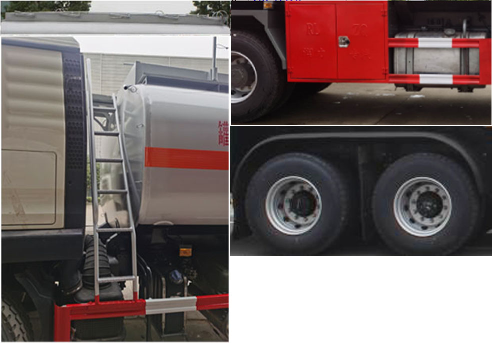 潤(rùn)知星牌SCS5267GRYZZ6易燃液體罐式運(yùn)輸車公告圖片