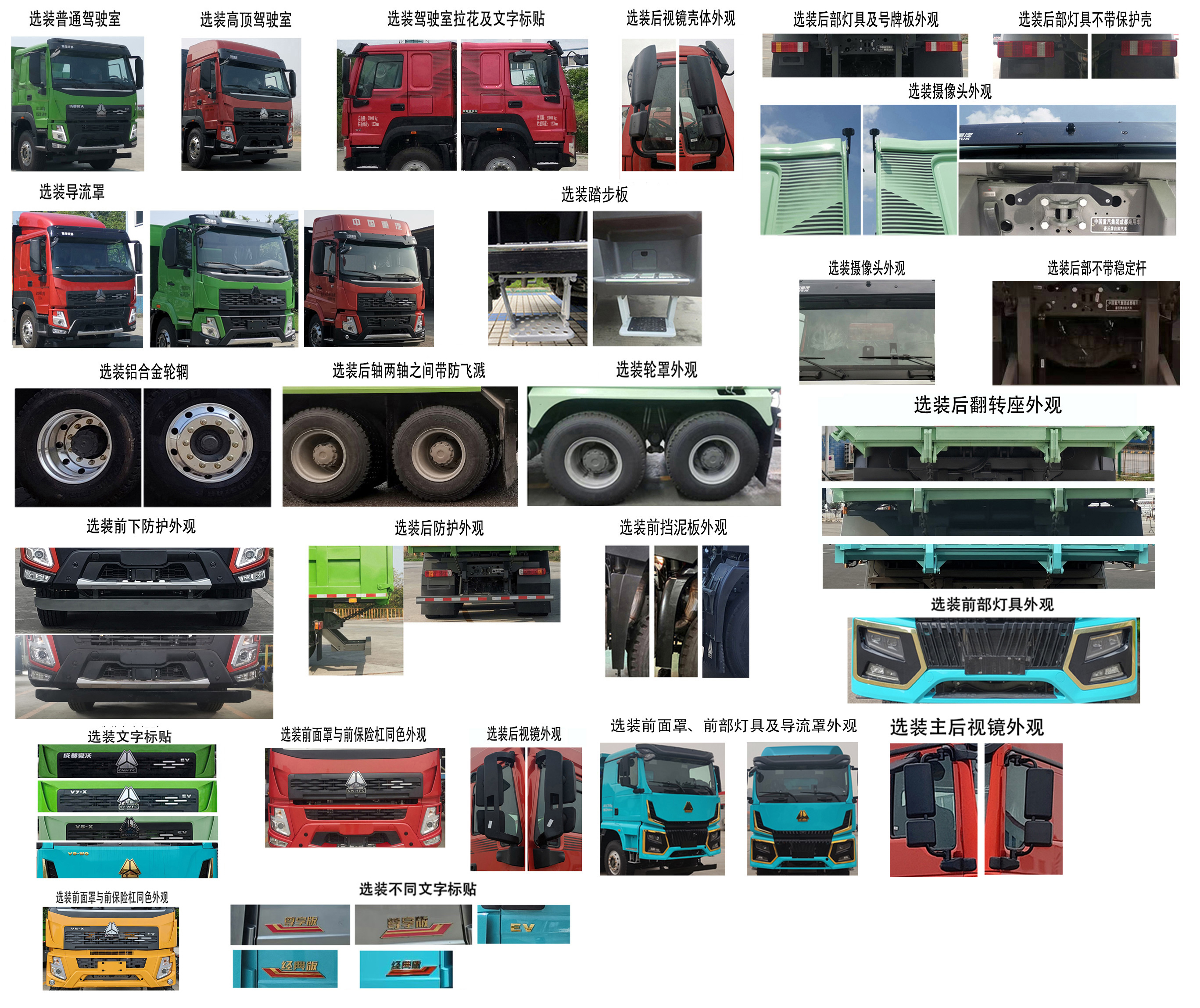 豪沃牌ZZ5317ZLJV3267Z11BEV純電動自卸式垃圾車公告圖片