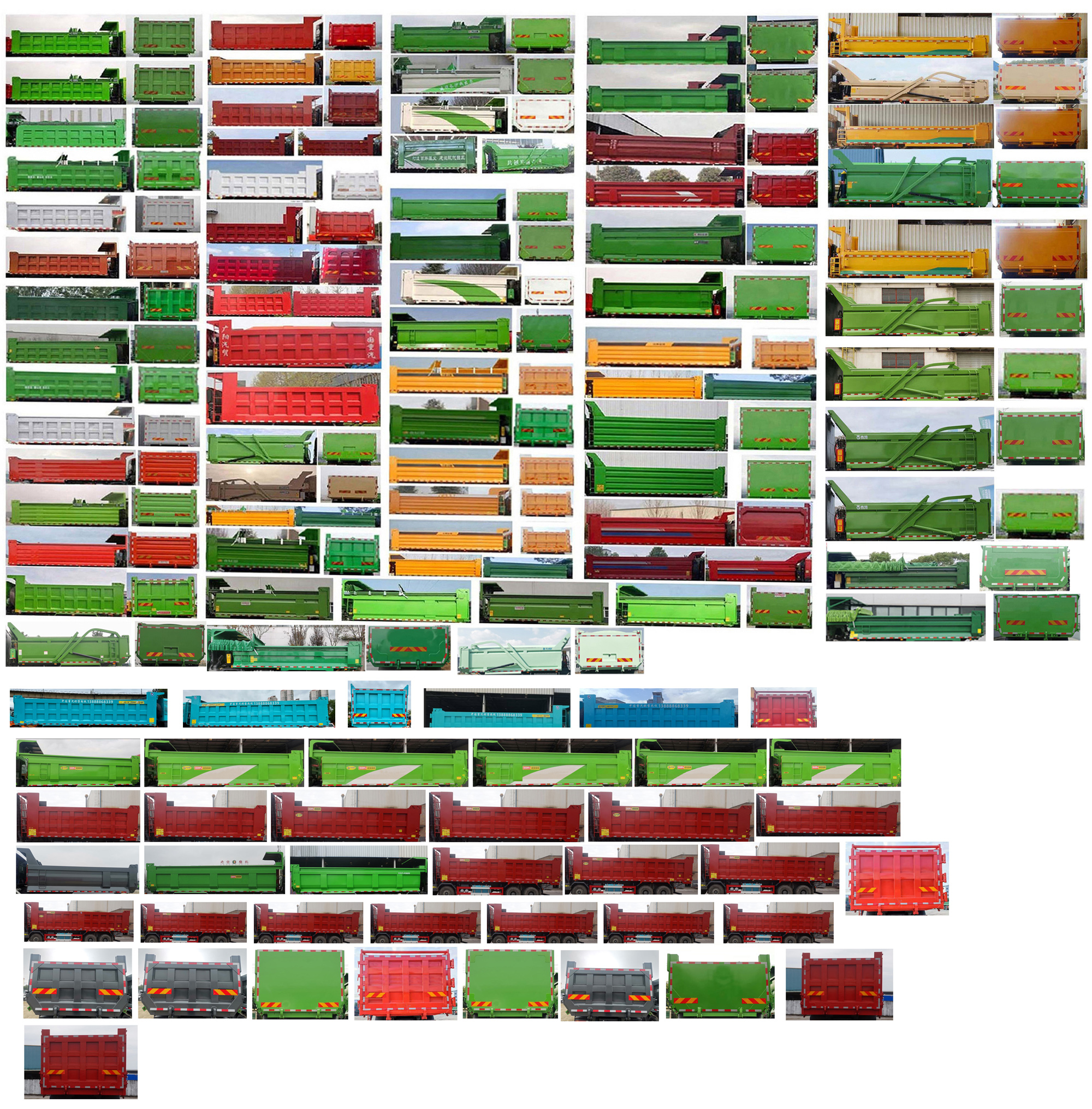 豪沃牌ZZ5317ZLJV3267Z11BEV純電動自卸式垃圾車公告圖片