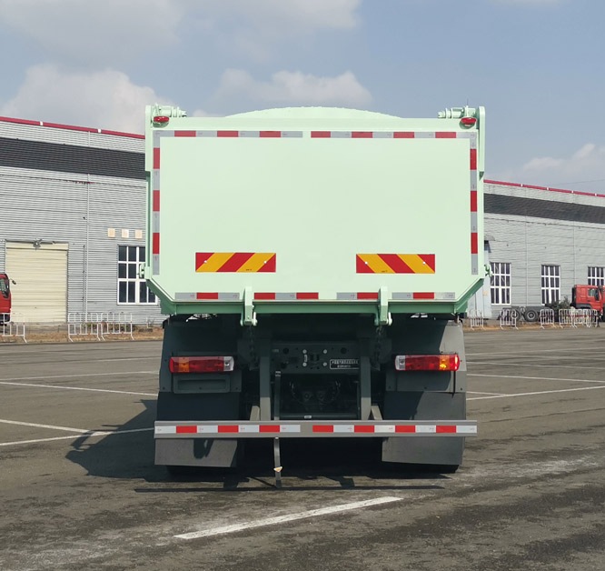 豪沃牌ZZ5317ZLJV3267Z11BEV純電動自卸式垃圾車公告圖片